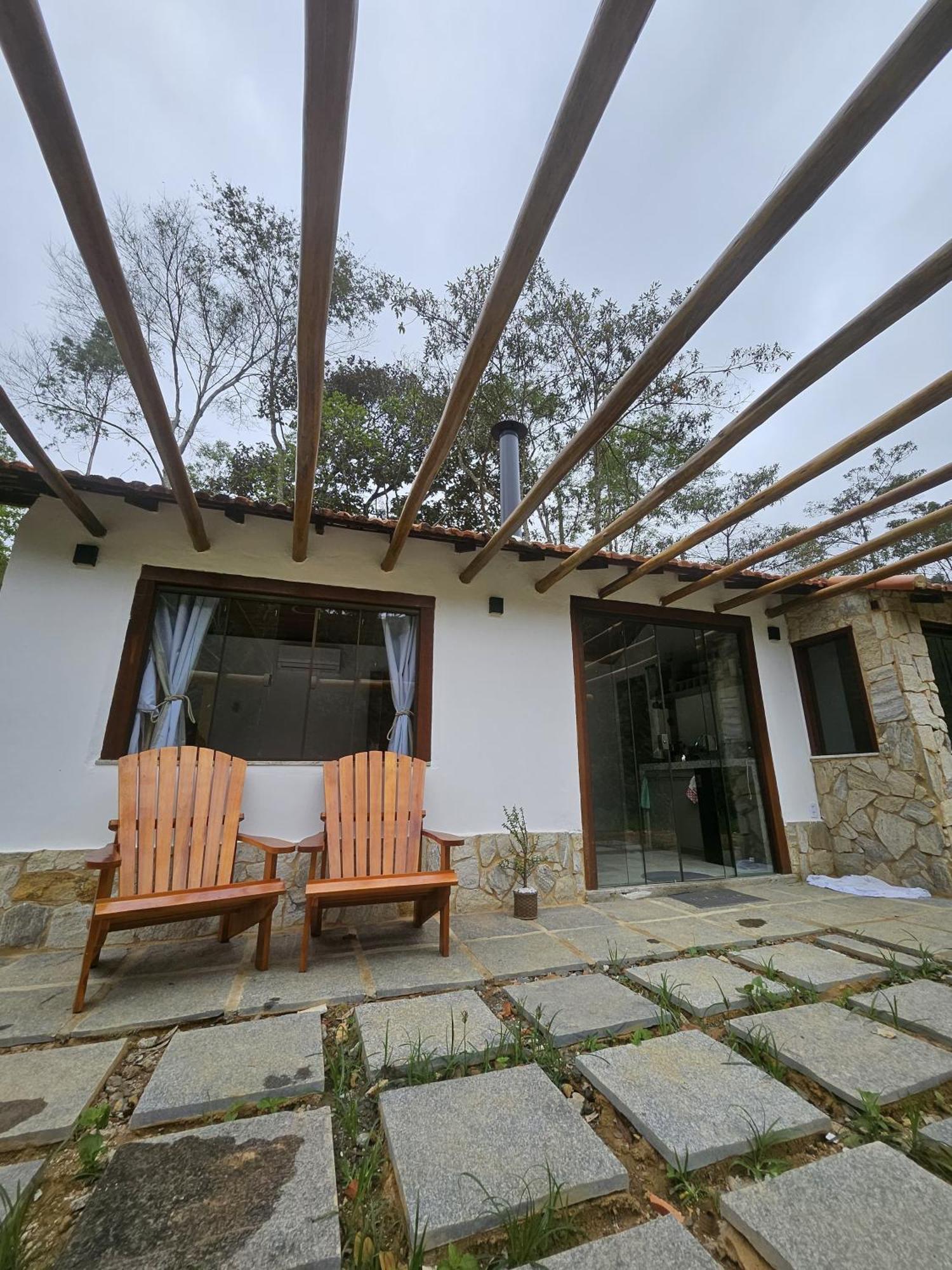 Casa Di Pedra Com Linda Vista Para Natureza - 미겔 페레이라 외부 사진