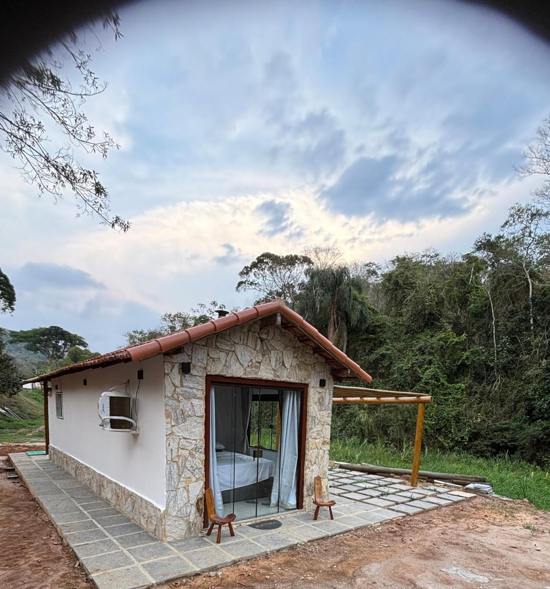 Casa Di Pedra Com Linda Vista Para Natureza - 미겔 페레이라 외부 사진
