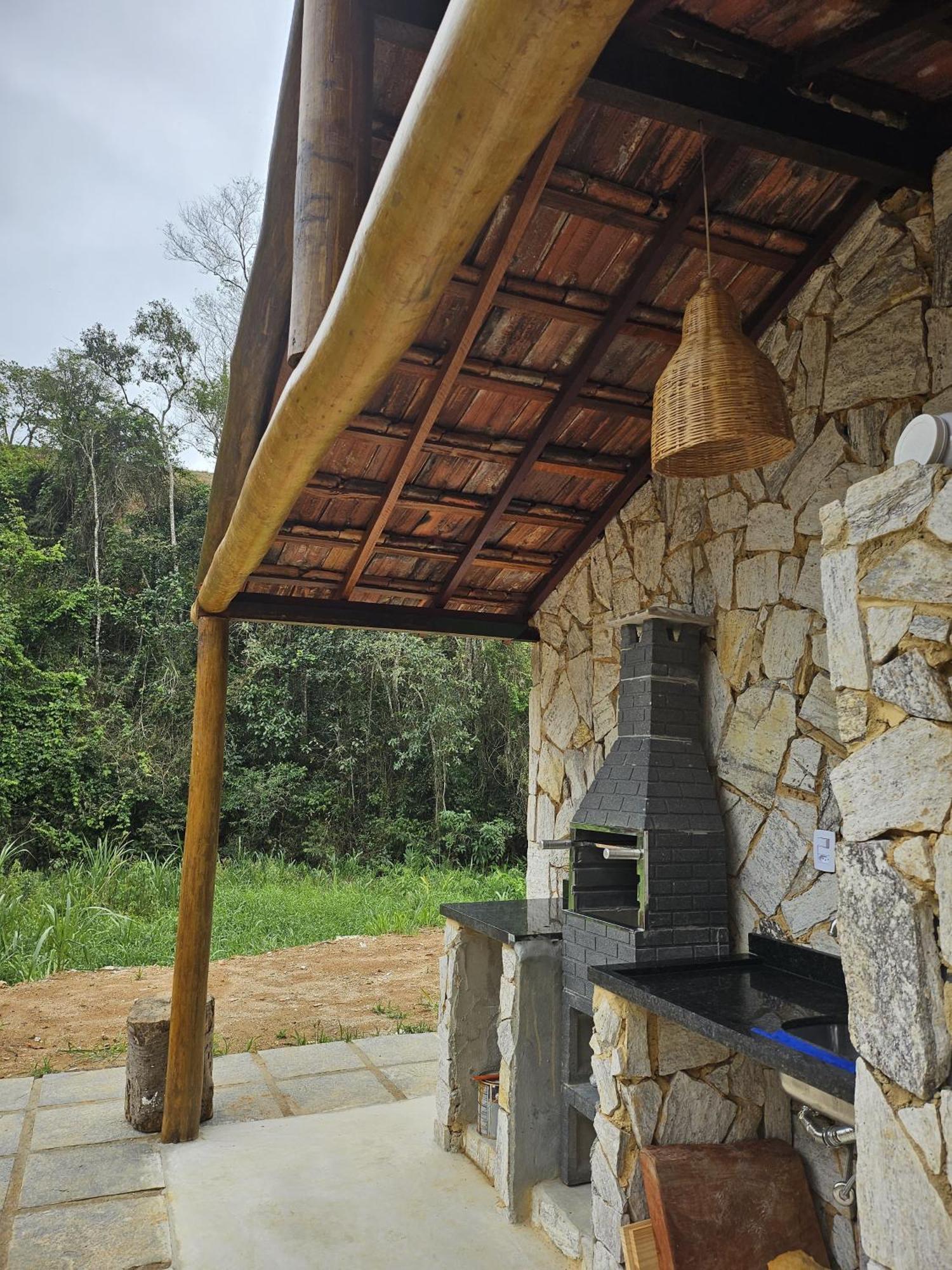 Casa Di Pedra Com Linda Vista Para Natureza - 미겔 페레이라 외부 사진