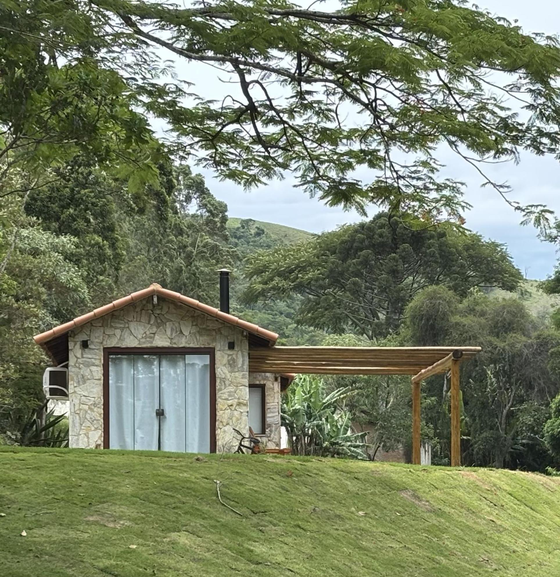 Casa Di Pedra Com Linda Vista Para Natureza - 미겔 페레이라 외부 사진